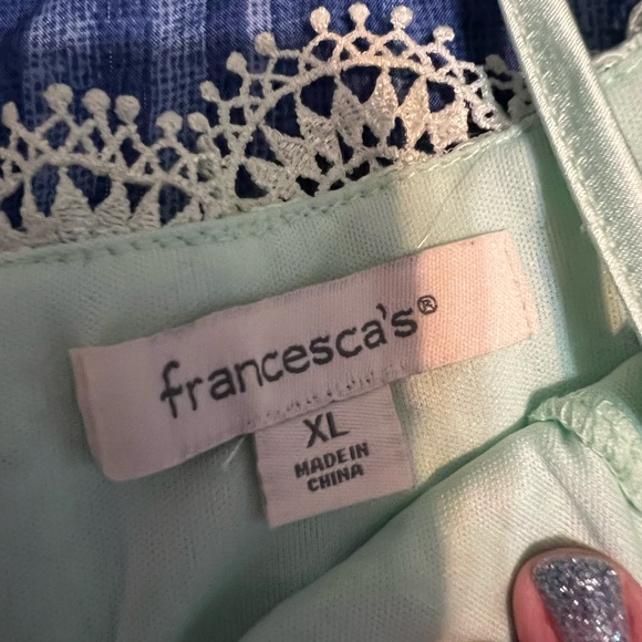 Mint Green Lace Romper - Picture 5 of 6